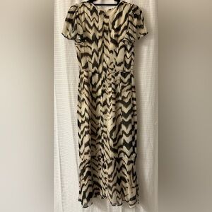 Maggy London Elegant Cream Dress